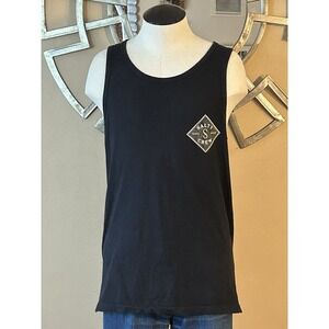 SALTY CREW Men's Small S Tank Top Sink‎ Swim Black Sleeveless